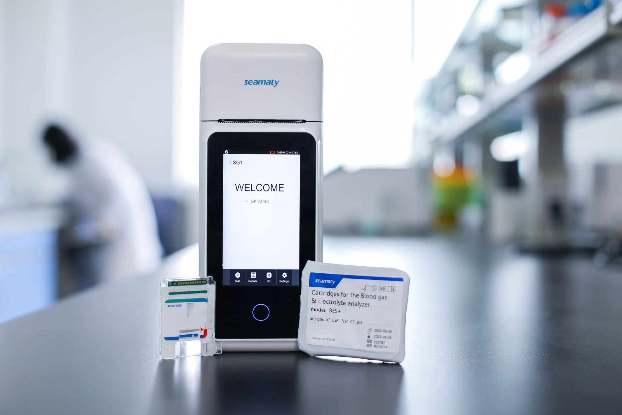 SG1 Analizador de gases y electrolitos